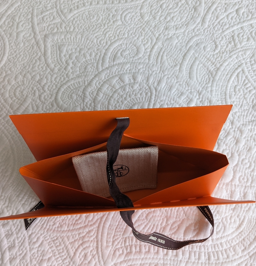 Hermes Mini Gift Bag + Dust Pouch - Picture 2 of 10